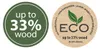 Prosperplast Blumentopf GRACIA Eco Wood Standard Natur 39 Produktbild-Vorschau 6