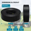 Wiltec Pneu 16x6.50-8 et Chambre à air – Valve coudée – 420 Voir les images du produit 4