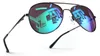 Pilotenbrille Schwarz Karibikblau Produktbild-Vorschau 1