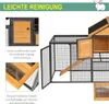 PawHut Klatka dla królików, podwyższona, dla małych Podgląd zdjęcia produktu 5