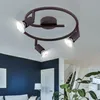 Globo Lighting lampa sufitowa metalowa w kolorze rdzy, Podgląd zdjęcia produktu 16