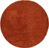 Tapiso Teppich ESSENCE Rund Modern Einfarbig Orange  160 x Produktbild-Vorschau 2