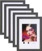 2er 3er 5er Set Holz Bilderrahmen Lifestyle Plexi Foto Produktbild-Vorschau 1