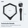 AARON Premium Faltschloss 90cm - Fahrradschloss Produktbild-Vorschau 6