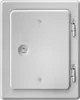 UPMANN Kamintür K20/4 weiß 14x20 V2A - 10123 Produktbild-Vorschau 3