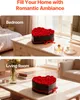SucceBuy 27 pz. Rose eterne in scatola cuore, bouquet Anteprima dell’immagine prodotto 6