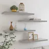 vidaXL Étagères flottantes 4 pcs. Gris béton 80x23,5x3,8 cm Voir les images du produit 13
