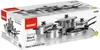 Set di pentole in acciaio inox Banquet Swing nero, 10 pezzi Anteprima dell’immagine prodotto 2