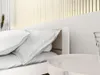 IKAROS Doppelbett 140 x 200 cm, weiß/sonoma Eiche. Produktbild-Vorschau 5