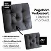 Sitzkissen Stuhlkissen Indoor & Outdoor 8er Set 42x42 cm - Produktbild-Vorschau 4