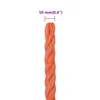 vidaXL Corde de travail orange 10 mm 25 m polypropylène Voir les images du produit 5