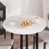 vidaXL Piano di lavoro bianco 80 x 80 x 1,5 cm Materiale a Anteprima dell’immagine prodotto 4