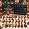 Highland Cow Adventskalender mit 24 Figuren in Geschenkbox, Produktbild-Vorschau 4