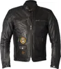 Helstons Tracker Motorrad Lederjacke, schwarz, S Produktbild-Vorschau 1