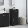 vidaXL Set di armadietti da bagno TULUM Black 37 x 31,5 x Anteprima dell’immagine prodotto 2