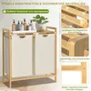 XMTECH wasmand, 2 compartimenten, 36 liter, wasmand met Productafbeelding-voorbeeld 4