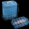 Belle Vous 5 Ebenen Blaue Sortierboxen für Kleinteile mit Produktbild-Vorschau 2