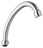 Aqualine Wasserauslauf, 135mm, J-Form, Chrom Produktbild-Vorschau 1