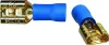 Flachstecker 6,3 mm, blau, 1,5 - 2,5 mm2 - im 10er Pack Produktbild-Vorschau 1