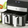 Friggitrice ad aria HOMCOM da 8 litri con doppia camera, 10 Anteprima dell’immagine prodotto 8