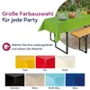 Beautex Party Tischdecke abwaschbar 100x250, für Biertisch Produktbild-Vorschau 2