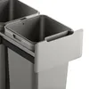 SVITA EM2x14 Einbaumülleimer 28L (2x14L) 2 Fächer mit Produktbild-Vorschau 4