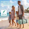 COSTWAY Strandmuschel UV-Schutz 50+, Strandzelt mit Produktbild-Vorschau 6