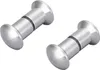 2 Stück doppelte Knopf Badezimmer Tür | Glastürknopf Dusche Produktbild-Vorschau 1