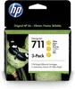 HP 711 3 Pack 29 ml Yellow DesignJet Ink Cartridges Anteprima dell’immagine prodotto 10