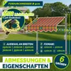 tillvex Klemmmarkise 300 cm Orange/Anthrazit mit Solar LED Produktbild-Vorschau 6