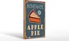 Holzschild Kuchen 20x30cm Homemade Apple Pie (Apfelkuchen) Produktbild-Vorschau 2