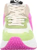 A front view of a colorful sneaker. Produktbild-Vorschau