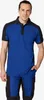 FHB Poloshirt KONRAD Größe L royal / schwarz - 91490-3620-L Produktbild-Vorschau 5