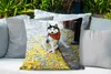MuchoWow® Outdoor Kissen - Hund - Herbst - Husky - 60x60 cm Produktbild-Vorschau 4