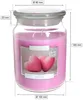 KOTARBAU® Duftkerze Duft Groß im Glas mit Deckel Love Produktbild-Vorschau 2