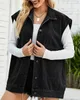 ASKSA Damen Jeansweste aermellos Laessige Locker Elegante Produktbild-Vorschau 2
