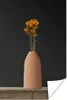 MuchoWow® Poster Blumen - Orange - Stilleben 80x120 cm - Produktbild-Vorschau 1