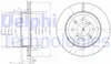 2x DELPHI Bremsscheibe BG3884 für OPEL AGILA (A) (H00) für Produktbild-Vorschau 1