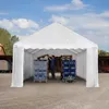 TOOLPORT Lagerzelt 4x8 m Industriezelt Unterstand PVC Plane Produktbild-Vorschau 3