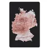 MuchoWow® Mauspad Mousepad Karte - Deutschland - Alte Rose Produktbild-Vorschau 1