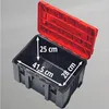 EINHELL E-Case M custodia di sistema nero rosso Anteprima dell’immagine prodotto 3