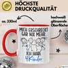 Eltern Mutter Vater Tasse Geschenk von 4 Kindern Lustige Produktbild-Vorschau 3