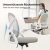Chaise de bureau ergonomique - Chaise de bureau avec filet Voir les images du produit 4