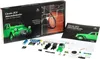 A Citroen 2CV Adventskalender kit is laid out with its box, instruction booklet, and various model car parts. Produktbild-Vorschau