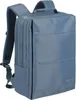 A blue backpack is shown against a white background. Produktbild-Vorschau