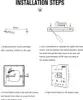 This image shows installation steps for a smart thermostat. Produktbild-Vorschau
