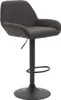 Tabouret de bar CLP Braga en tissu, pivotant et réglable en Voir les images du produit 1