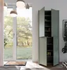 Schuhschrank >Alanna< in Salbei - 74,5x191,9x34,9cm Produktbild-Vorschau 4