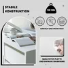 Idohome - Schreibtisch mit Schubladen BELLA 110x77x55 cm Produktbild-Vorschau 9