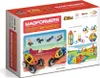 The image shows the packaging of a MAGFORMERS construction toy set, featuring colorful magnetic tiles and models. Náhled obrázku produktu